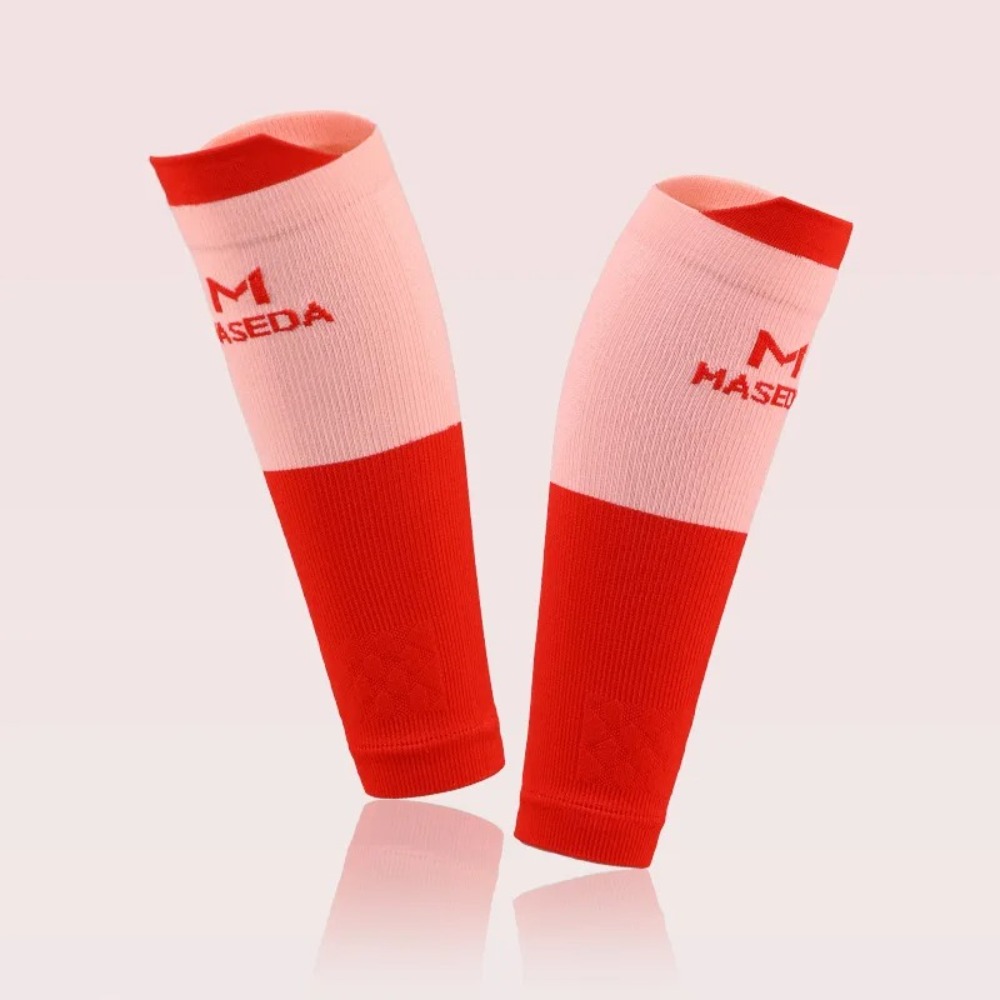 Compression Sleeve Calf - 肌に優しいスパンデックス製レッグスリーブ、伸縮性のある生地、通気性のあるコンプレッションソックス、伸縮性のあるカーフスリーブ、ヨガ用