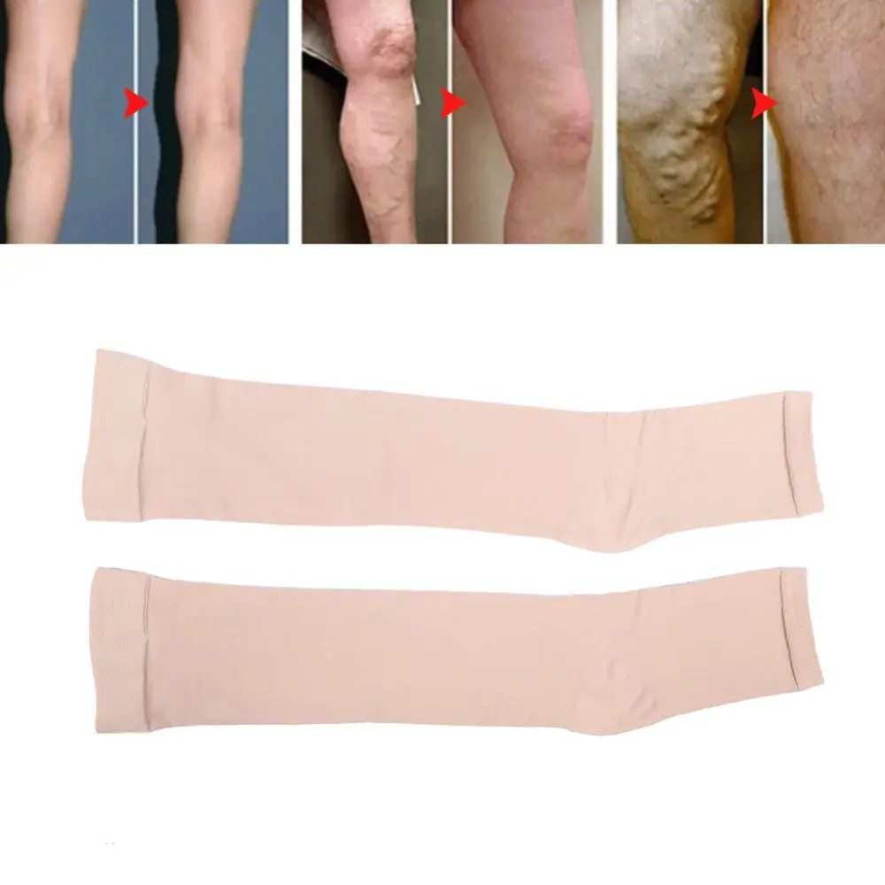 Compression Sleeve Calf - 医療用着圧ソックス,1ペア,30-40mmhg,ふくらはぎスリーブ,女性用静脈瘤圧迫ソックス