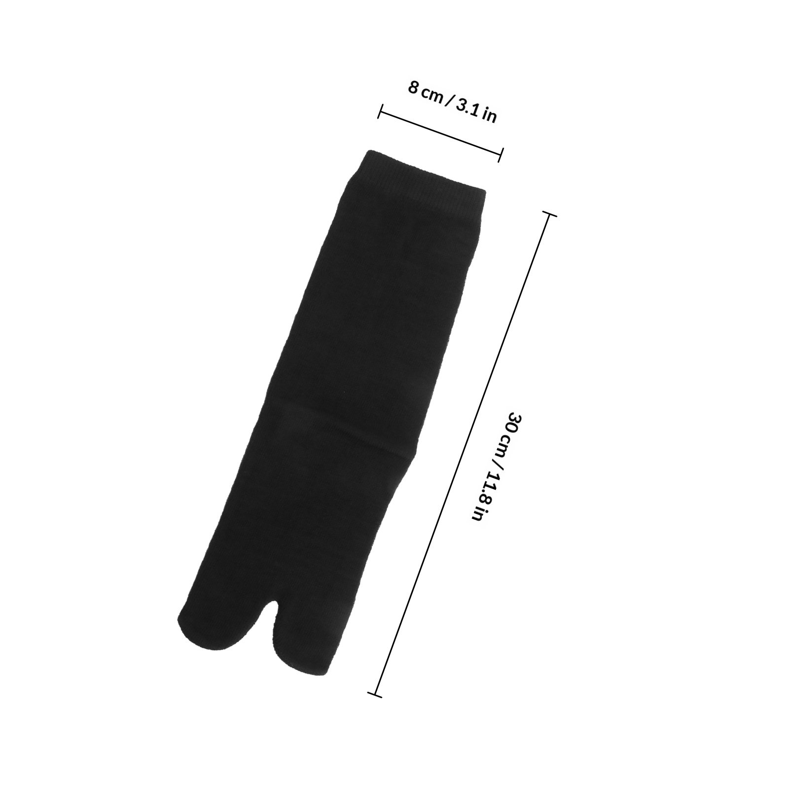 2足組 日本風つま先分離ソックス 快適なコットン製二本指ソッ - Toe Sock Split のレビューと価格