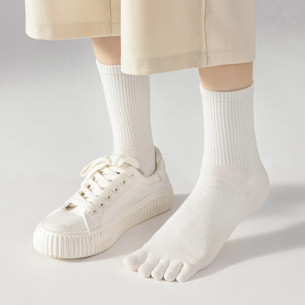 5 または 10 ペア女性スポーツつま先靴下個別の指ハイチュ - Grip Sock Yoga のレビューと価格