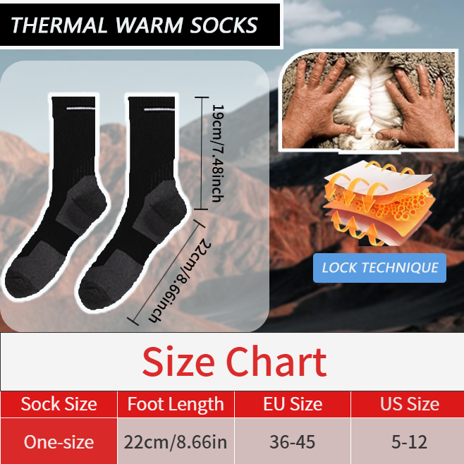MuqiNush 1/2 ペアメリノウールハイキングソックス - Wool Hiking Sock のレビューと価格