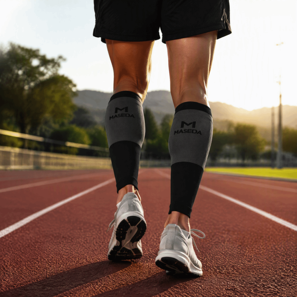 肌に優しいスパンデックス製レッグスリーブ、伸縮性のある生地、 - Compression Sleeve Calf のレビューと価格