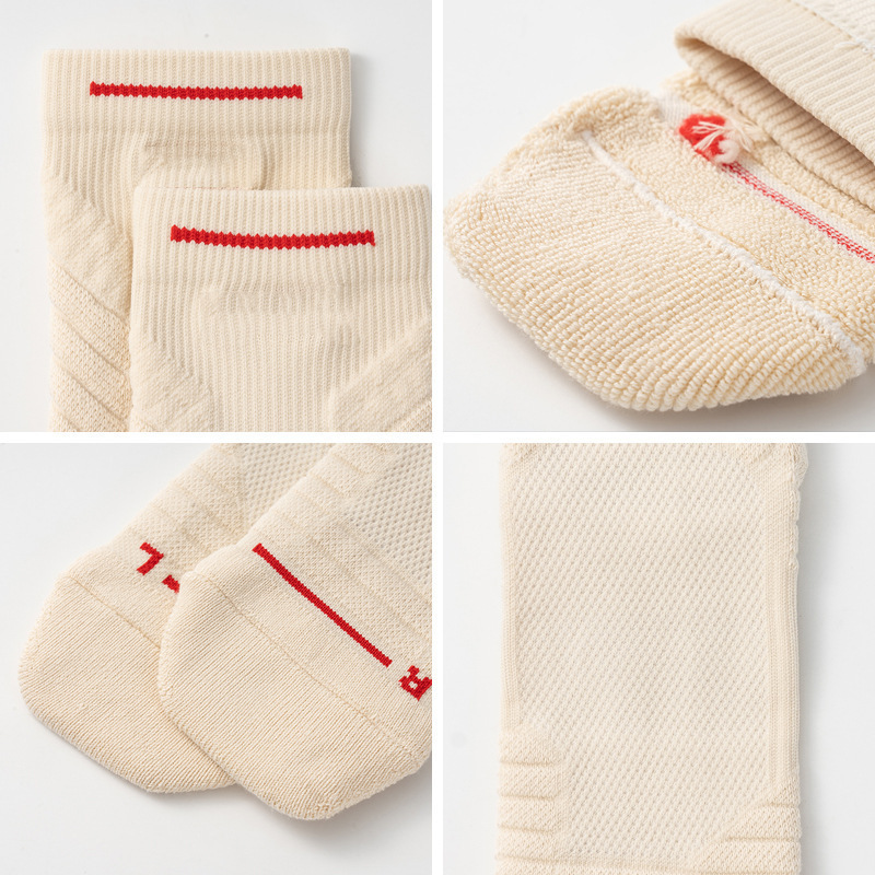 メンズ「ストリートボール」バスケットボールソックス1足 –  - Athletic Sock Cushion のレビューと価格