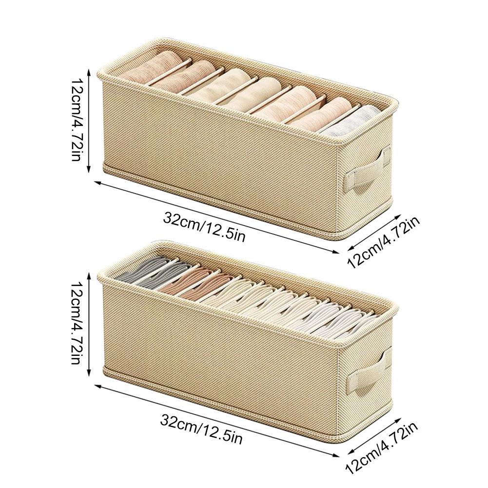 6/7グリッド引き出しオーガナイザー ブラジャー 下着 靴下 - Sock Organizer Tray のレビューと価格