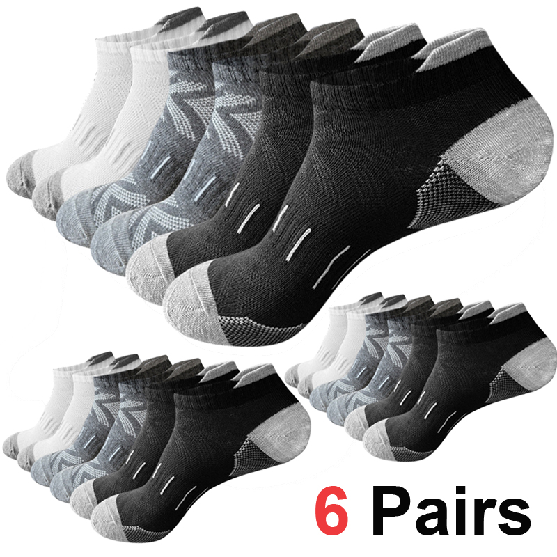 6/12 ペア メンズ アロー プリント アンクル ソックス - Athletic Sock Cushion のレビューと価格